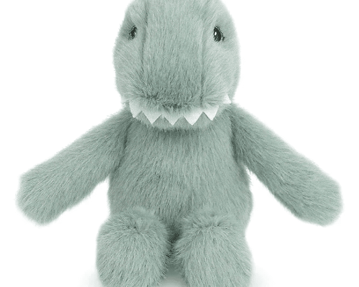 Mon Ami Tiny Dino Plush Rattle - hip-kid