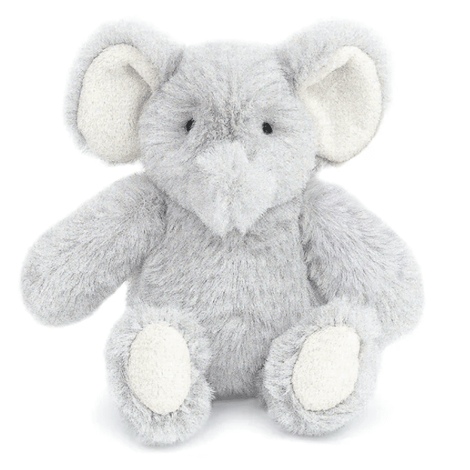 Mon Ami Ozzy Elephant Plush Rattle - hip-kid