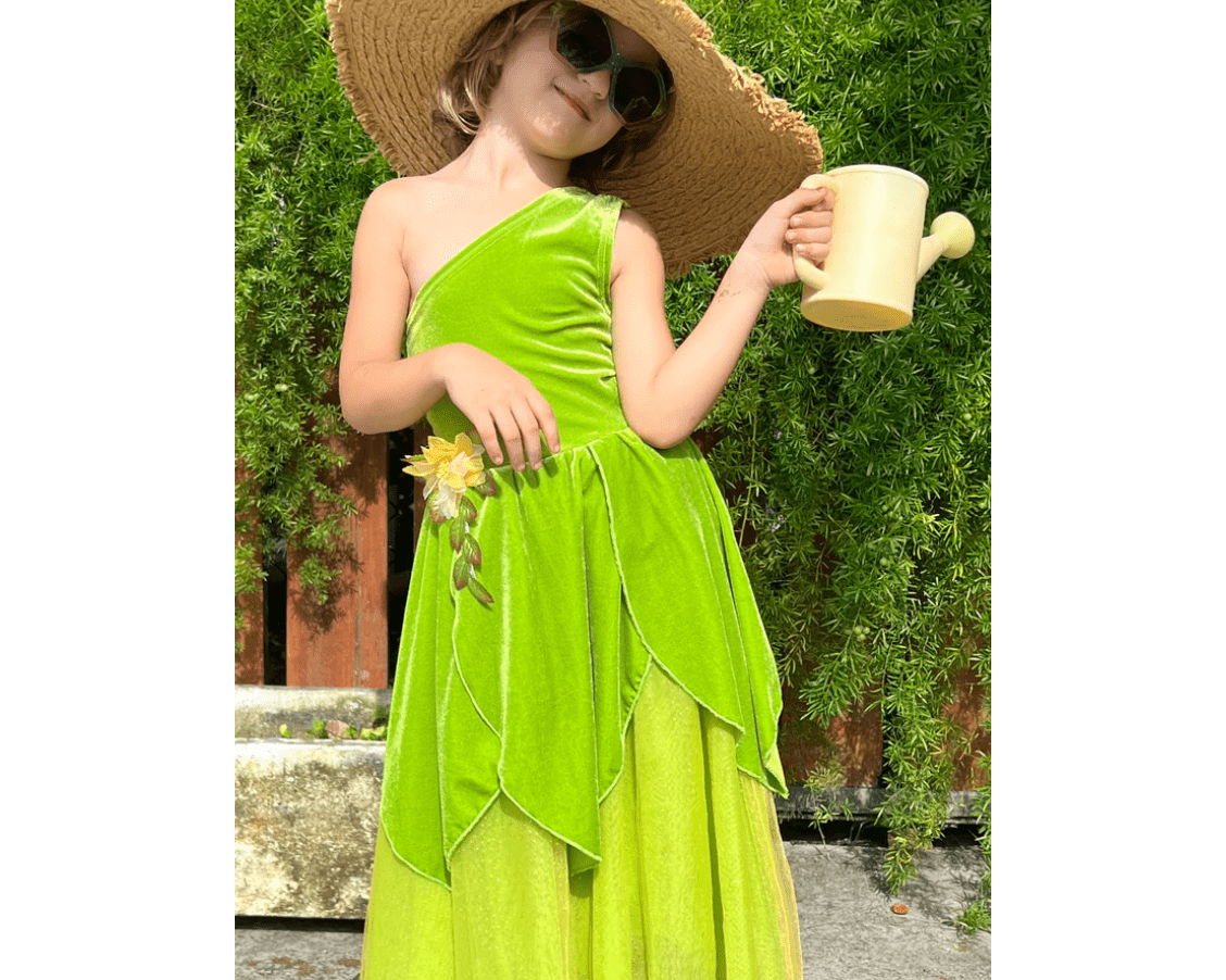 Joy by Teresita Orillac The Frog Princess or Tinker Fairy Costume Dress - hip-kid