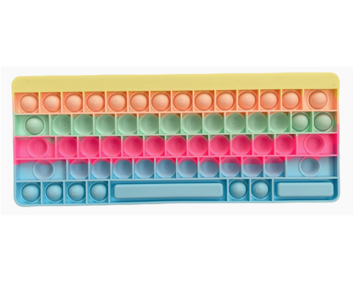 Three Hearts Fidget Keyboard Toy - hip-kid