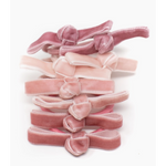 Three Hearts Monica Velvet Hair Bands - hip-kid