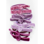 Three Hearts Monica Velvet Hair Bands - hip-kid