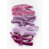 Three Hearts Monica Velvet Hair Bands - hip-kid