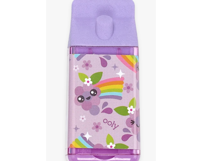 OOLY Lil' Juicy Box Scented Erasers + Sharpener - hip-kid