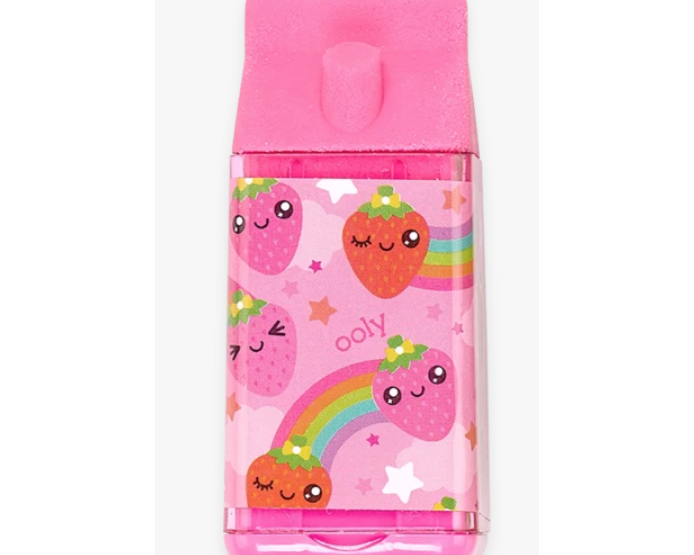 OOLY Lil' Juicy Box Scented Erasers + Sharpener - hip-kid