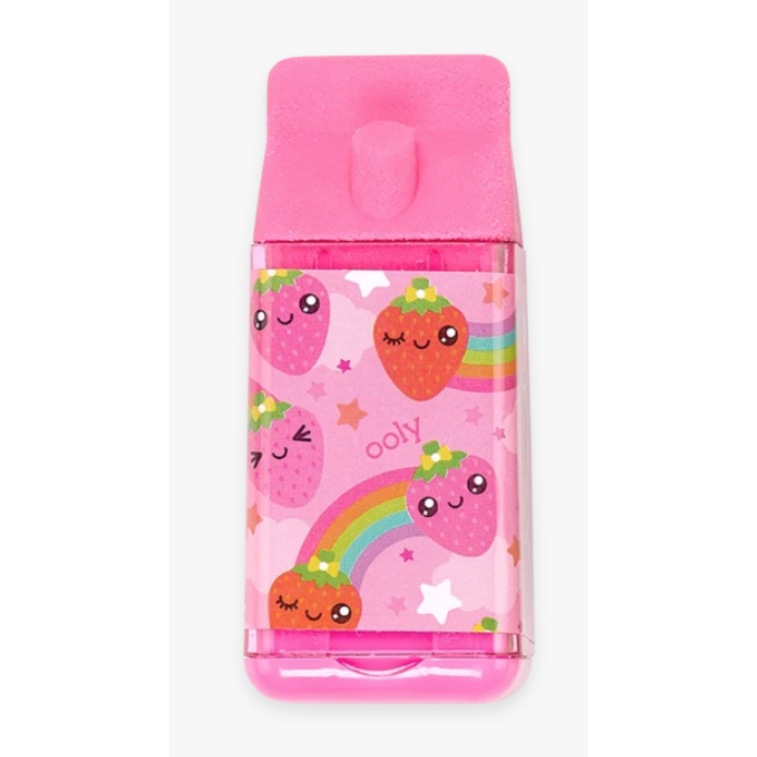 OOLY Lil' Juicy Box Scented Erasers + Sharpener - hip-kid