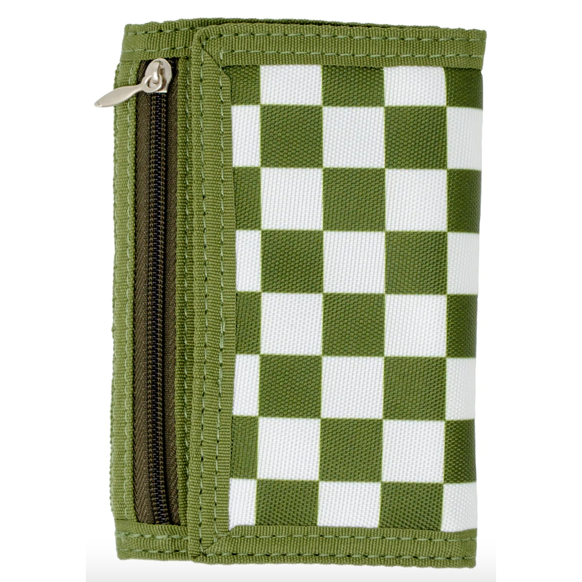Zomi Gems - Tiny Treats Boys Checkered Wallet - hip-kid