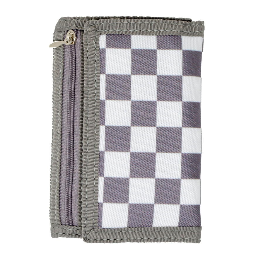 Zomi Gems - Tiny Treats Boys Checkered Wallet - hip-kid