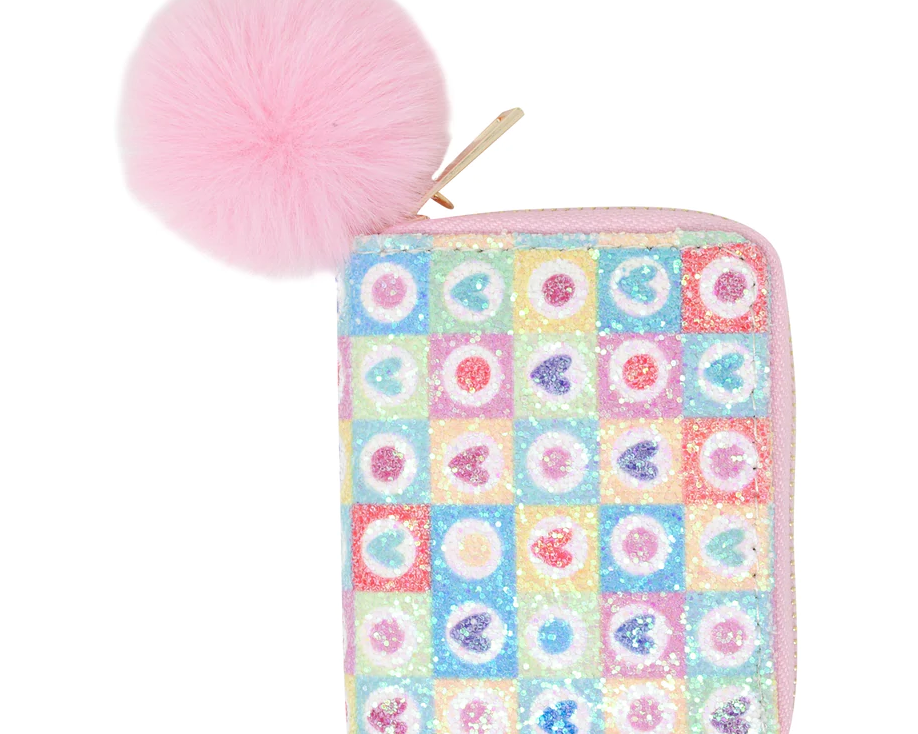 Zomi Gems - Tiny Treats Glitter Heart Wallet - hip-kid