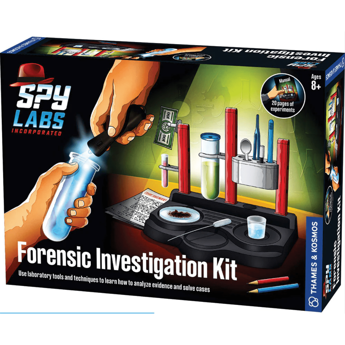 Thames & Kosmos Forensic Investigation Kit - hip-kid