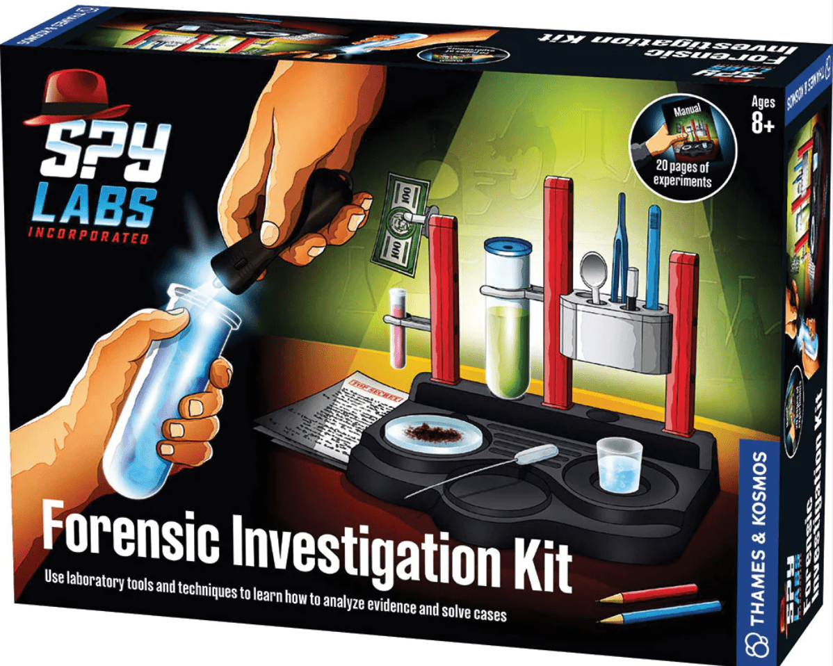 Thames & Kosmos Forensic Investigation Kit - hip-kid