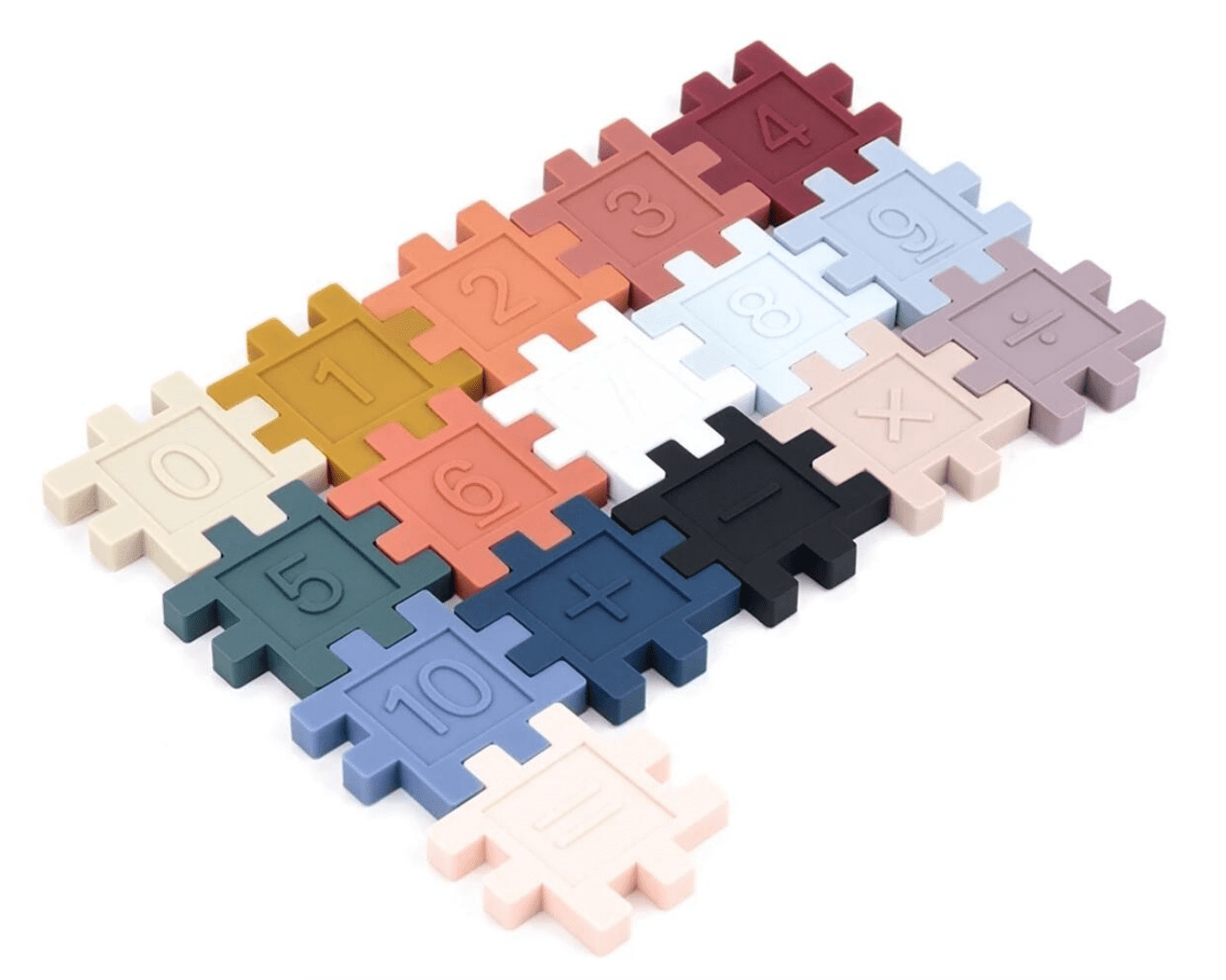 Three Hearts Digital Number Puzzle - hip-kid