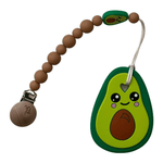 Three Hearts Silicone Teether with Clip - hip-kid