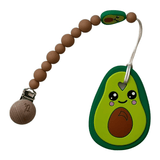 Three Hearts Silicone Teether with Clip - hip-kid