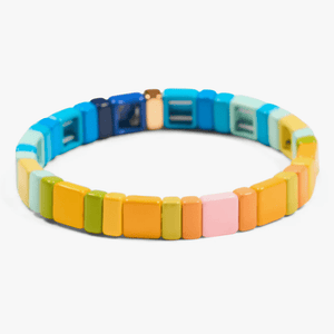 Malibu Sugar Spring Sunset Tile Bracelet - hip-kid