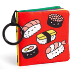 Foodie Baby Crinkle Fabric Stroller Book - hip-kid
