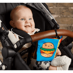 Foodie Baby Crinkle Fabric Stroller Book - hip-kid
