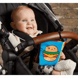 Foodie Baby Crinkle Fabric Stroller Book - hip-kid