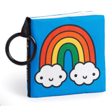 Rainbow World Crinkle Fabric Stroller Book - hip-kid