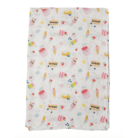 LouLou Lollipop Muslin Swaddle - Sweet Treats - hip-kid