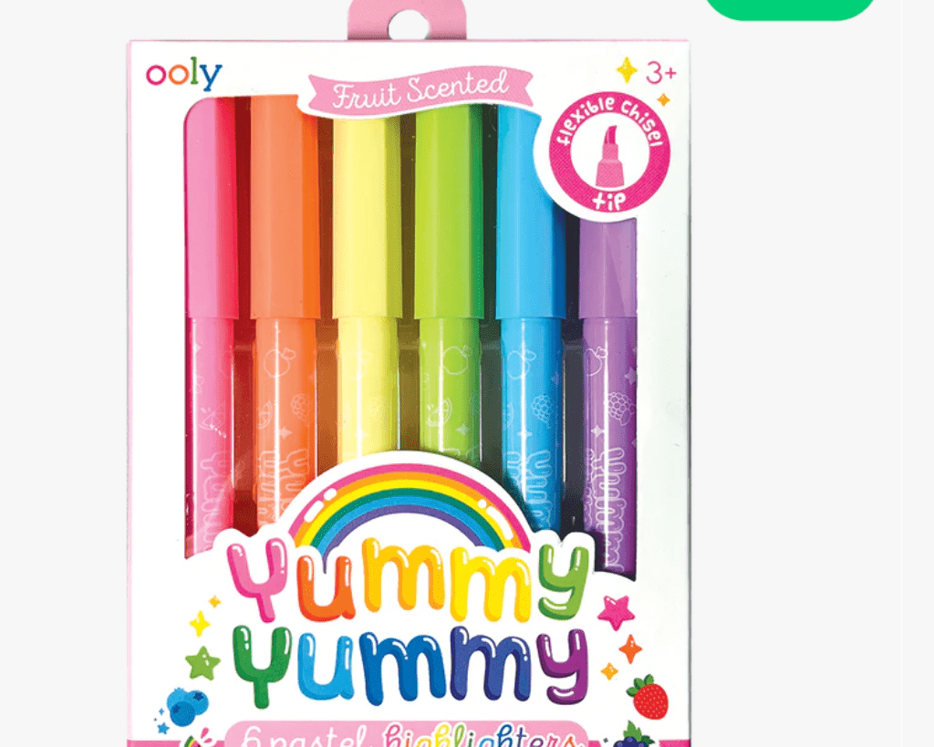 OOLY Yummy Yummy Scented Highlighters - Set of 6 - hip-kid