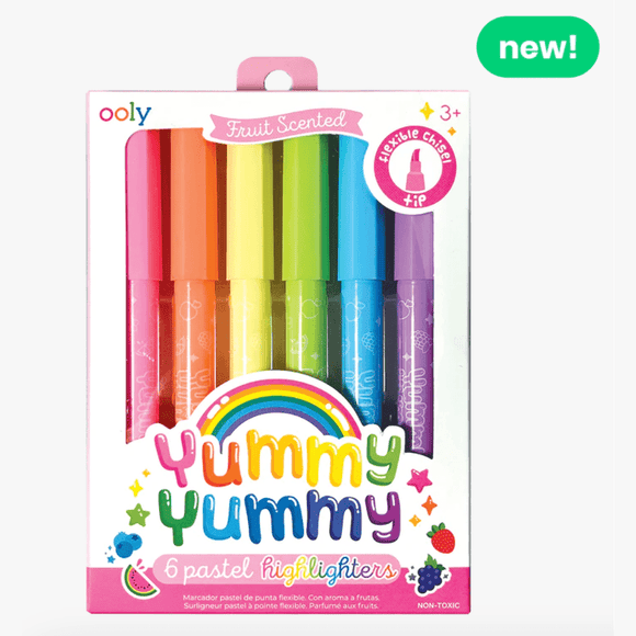 OOLY Yummy Yummy Scented Highlighters - Set of 6 - hip-kid