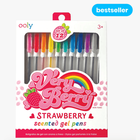 OOLY Very Berry Scented Gel Pens - Set of 12 - hip-kid