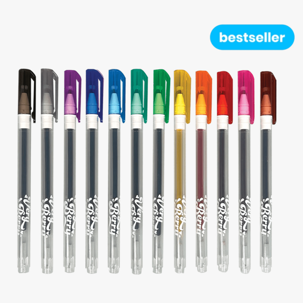 OOLY Very Berry Scented Gel Pens - Set of 12 - hip-kid