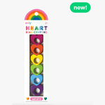 OOLY Heart Ring Crayons - Set of 6 - hip-kid