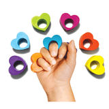 OOLY Heart Ring Crayons - Set of 6 - hip-kid
