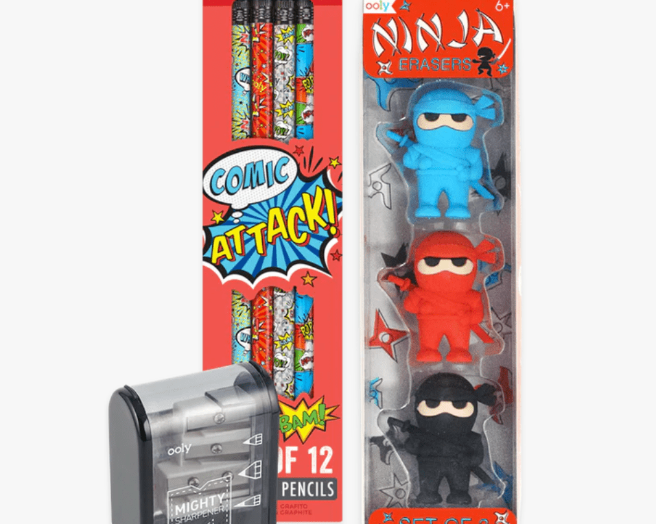 Ooly Comic Attact Happy Pack - hip-kid