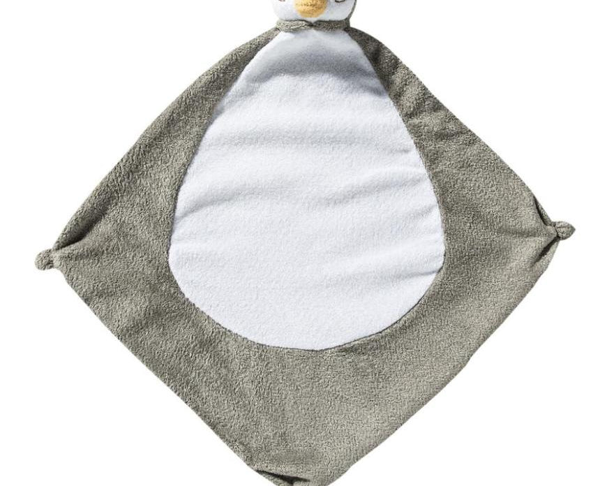 Angel Dear Soft Blankie - Grey Penguin-ANGEL DEAR-hip-kid