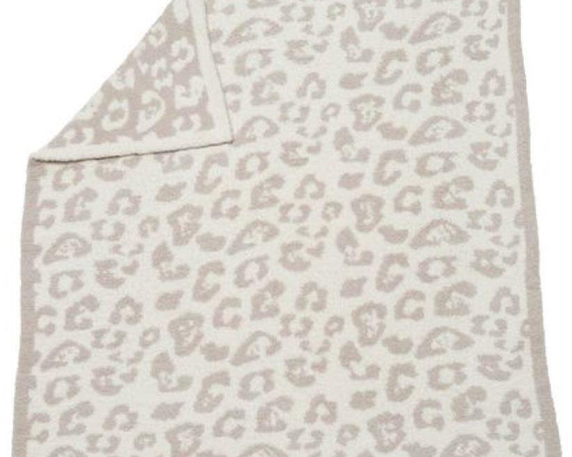 Barefoot Dreams Cozychic® Barefoot In The Wild Baby Blanket - Stone-BAREFOOT DREAMS-hip-kid