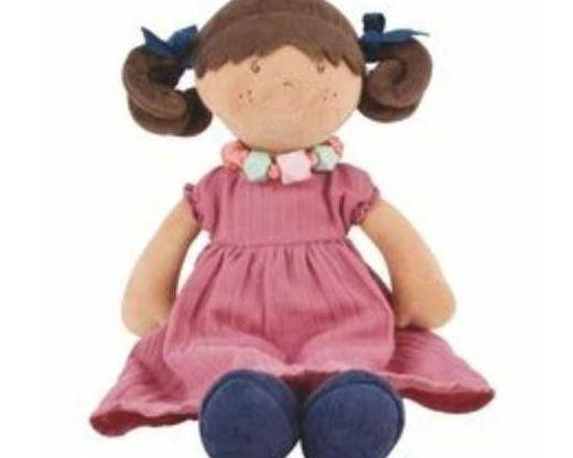 Bonikka Mandy (Dusty Rose Dress w/Necklace)-CREATIVE EDUCATION OF CANADA-hip-kid