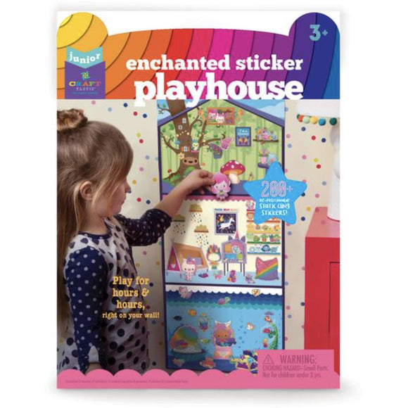 Craft-tastic Jr Enchanted Sticker Playhouse-ANN WILLIAMS GROUP-hip-kid