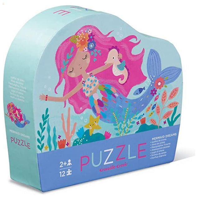 Crocodile Creek 12 pc puzzle - Mermaid Dreams-CROCODILE CREEK-hip-kid