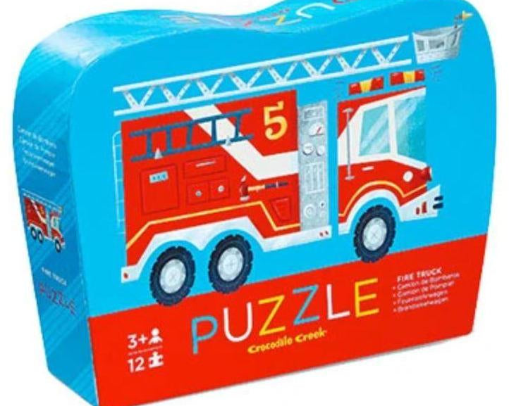 Crocodile Creek 12pc puzzle - Fire Truck-CROCODILE CREEK-hip-kid