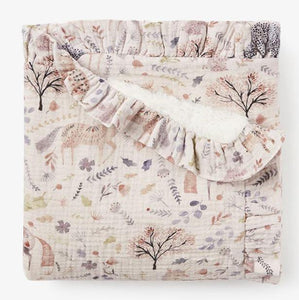 Elegant Baby Blanket 30"x40" - Unicorn Muslin-ELEGANT BABY-hip-kid