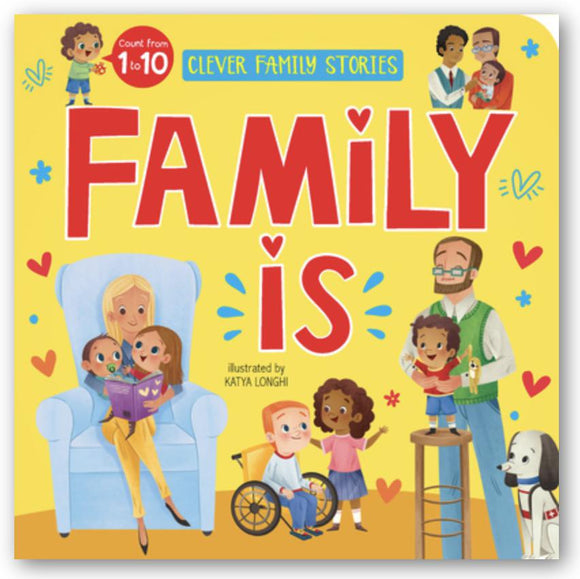 Family is: Count from 1 to 10-HACHETTE-hip-kid