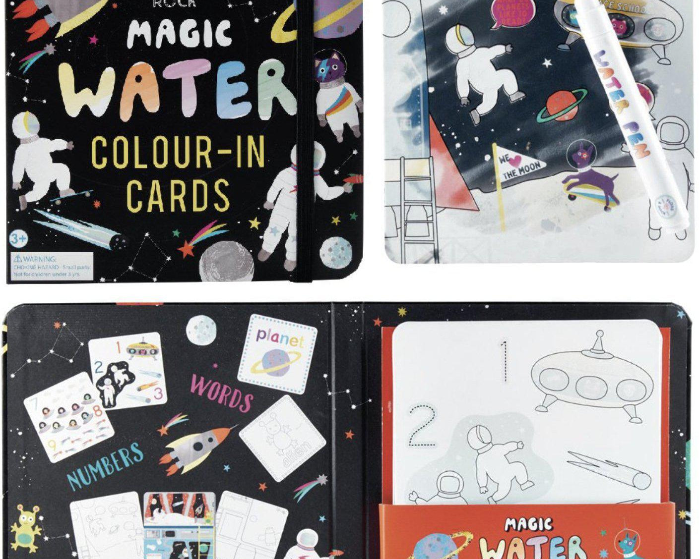 Floss & Rock Magic Water Color Changing Cards - Space-FLOSS & ROCK-hip-kid