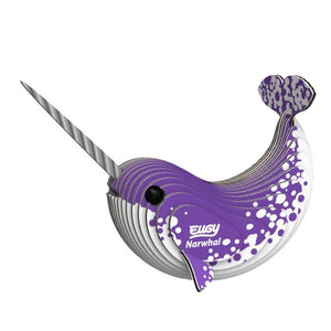 Geotoys Eugy - Narwhal 28 pc puzzle-GEOTOYS-hip-kid