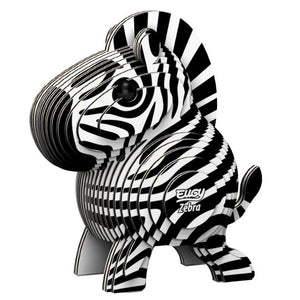 Geotoys Eugy - Zebra 3D 28pc puzzle-GEOTOYS-hip-kid