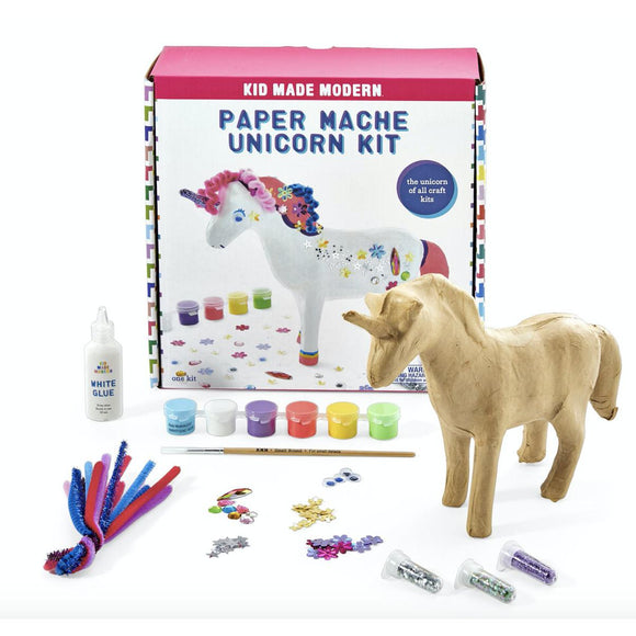 Kid Made Modern Paper Mache Unicorn Kit-KID MADE MODERN-hip-kid