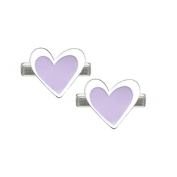 Lilies & Roses Alligator Clip - Purple Heart-LILIES AND ROSES-hip-kid
