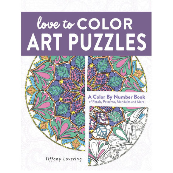 Love to Color Art Puzzles - Color By Number-HACHETTE-hip-kid