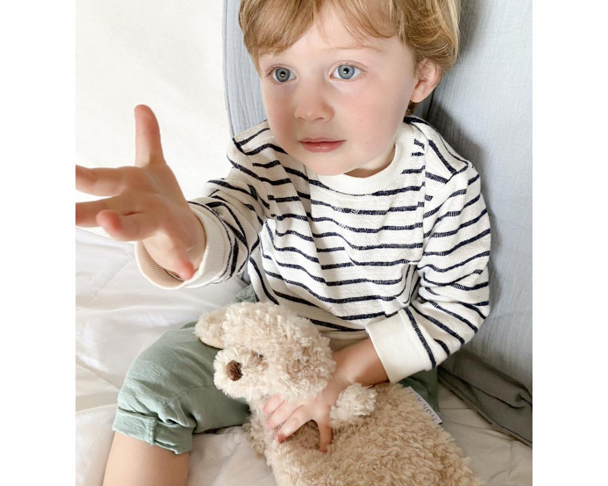 Mon Ami "Bentley" The Puppy Cuddle Blanket-MON AMI-hip-kid