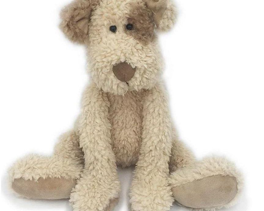 Mon Ami “Bogart” Shaggy Puppy Plush Toy-MON AMI-hip-kid