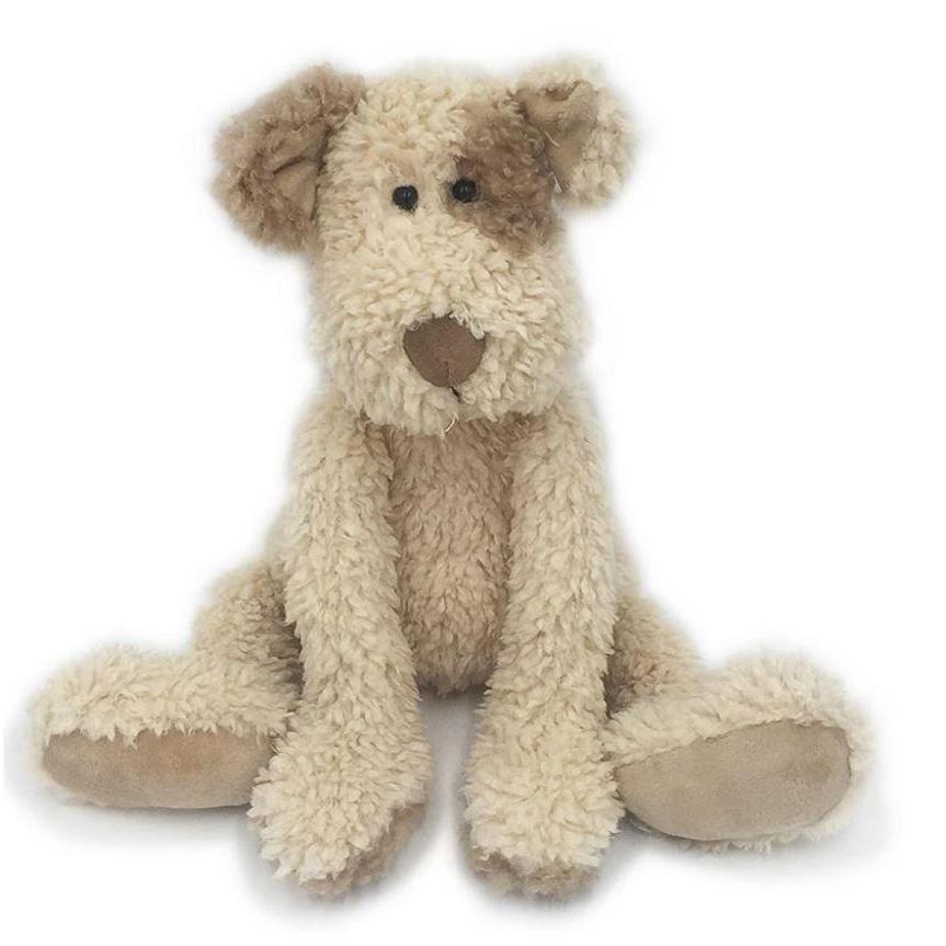Mon Ami “Bogart” Shaggy Puppy Plush Toy-MON AMI-hip-kid