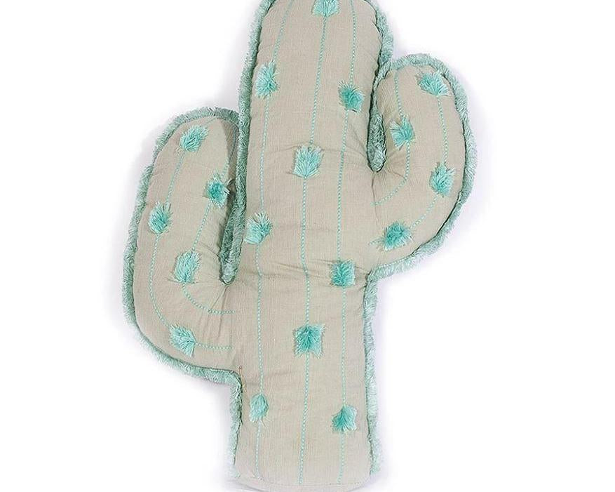 Mon Ami Cactus Pom Pom Pillow-MON AMI-hip-kid