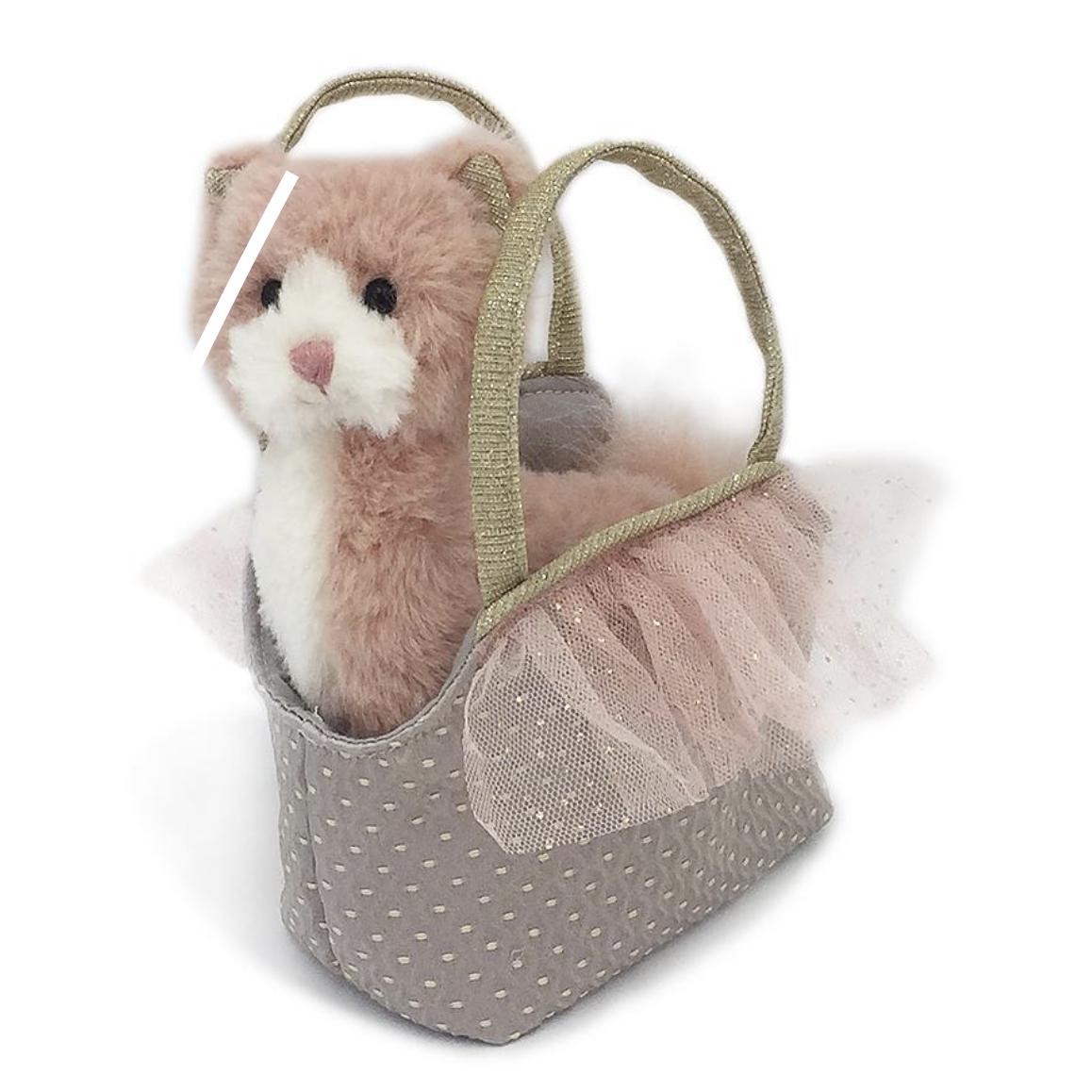 Mon Ami "Callie" Kitty Plush Toy and Purse-MON AMI-hip-kid